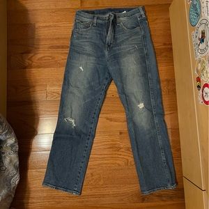 Lucky Brand Authentic Straight Crop Jeans